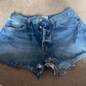 Agolde Parker Denim shorts